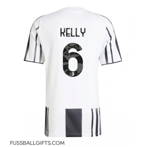 Juventus Lloyd Kelly #6 Fußballbekleidung Heimtrikot 2025-26 Kurzarm